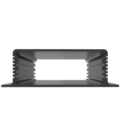 CNC machining aluminum enclosure sheet metal fabrication electronic instrument enclosure box housing 103*33mm-L
