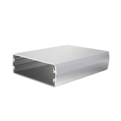 Factory manufacture stamping anodized aluminum enclosure electronic box junction box 122*40mm-L