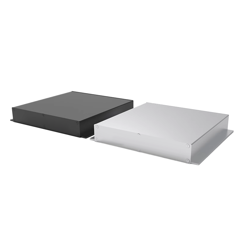 aluminum enclosure sheet metal fabrication shell case electronics enclosure housing box 170*26mm-L