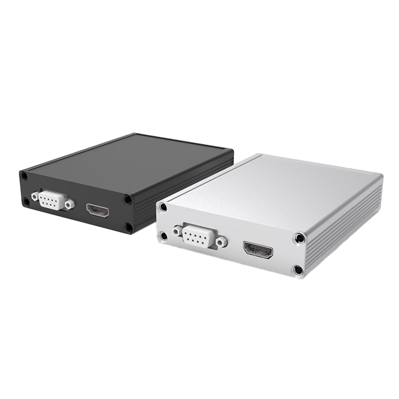 Customized prototype aluminum enclosure sheet metal fabrication electronics enclosure 80*22mm-L