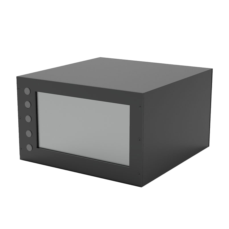 wall mounting aluminum enclosure metal box sheet metal fabrication aluminum case electronic power battery box housing 200*120mm-L