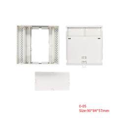 Quality products DIN Rail box ABS Plastic enclosure PLC industrial control box