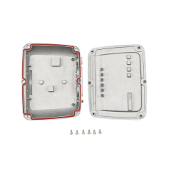 Outdoor Waterproof CATV Amplifier Aluminum Enclosure Box Ethernet 5G Power Control Junction box Telecom Base Station Housing A-079 163*125*25MM