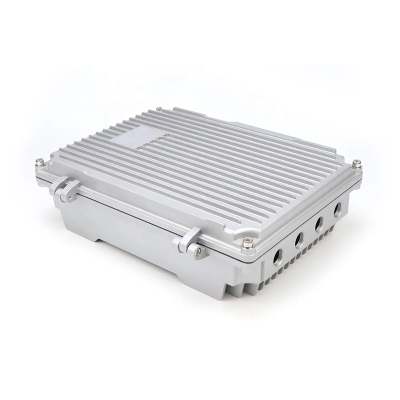 Outdoor Waterproof CATV Amplifier Aluminum Enclosure Box Ethernet 3G 4G 5G Power Control Junction box Telecom Base Station Housing 036 360*250*68.5MM