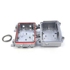 Outdoor Waterproof CATV Amplifier Aluminum Enclosure Box Ethernet 5G Power Control Junction box Telecom Base Station Housing A-010 193*113*96MM
