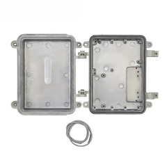 Outdoor Waterproof CATV Amplifier Aluminum Enclosure Box Ethernet 3G 4G 5G Power Control Junction box Telecom Base Station Housing A-002A-E 160*110*60MM