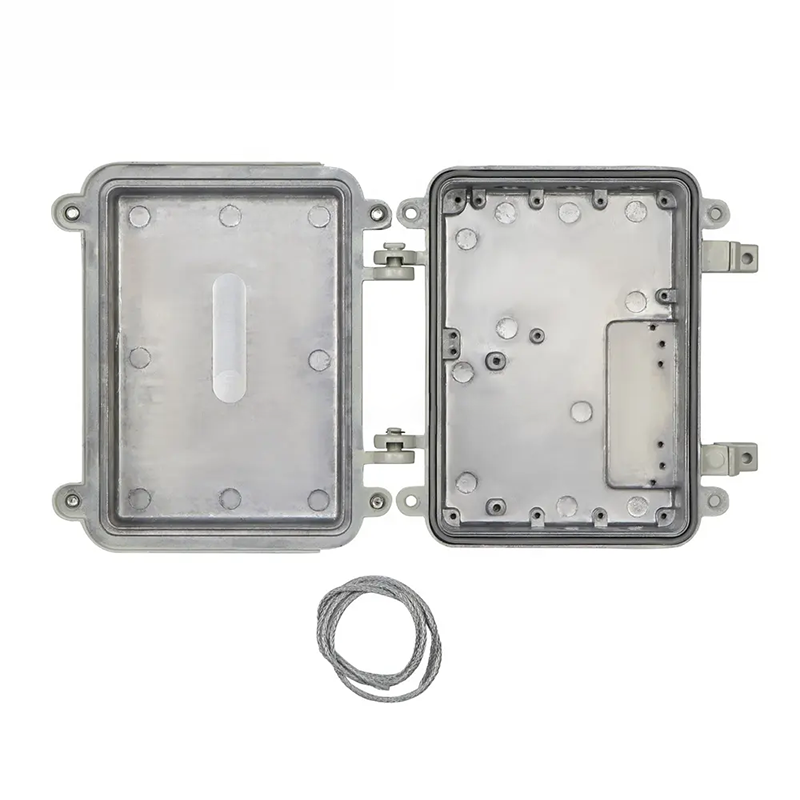 Outdoor Waterproof CATV Amplifier Aluminum Enclosure Box Ethernet 3G 4G 5G Power Control Junction box Telecom Base Station Housing A-002A-E 160*110*60MM