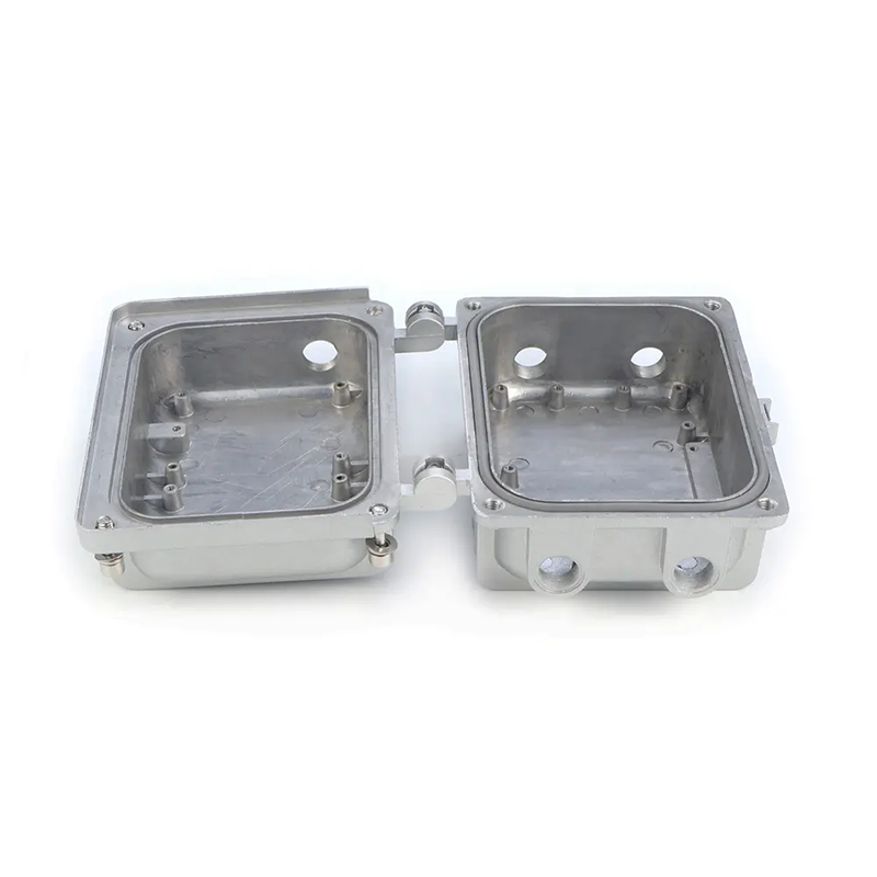 Outdoor Waterproof CATV Amplifier Aluminum Enclosure Box Ethernet 5G Power Control Junction box Telecom Base Station Housing A-008B-A 128*94*78MM