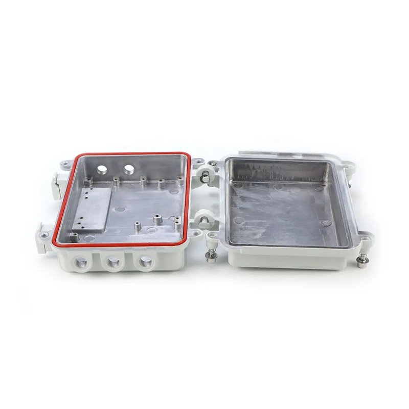 Outdoor Waterproof CATV Amplifier Aluminum Enclosure Box Ethernet 5G Power Control Junction box Telecom Base Station Housing A-003B-B 160*110*60MM