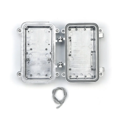 Outdoor Waterproof CATV Amplifier Aluminum Enclosure Box Ethernet 5G Power Control Junction box Telecom Base Station Housing A-009B 169*83*84MM