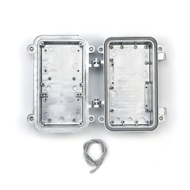 Outdoor Waterproof CATV Amplifier Aluminum Enclosure Box Ethernet 5G Power Control Junction box Telecom Base Station Housing A-009B 169*83*84MM