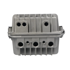 Outdoor Waterproof CATV Amplifier Aluminum Enclosure Box Ethernet 5G Power Control Junction box Telecom Base Station Housing A-023 367*168*113MM