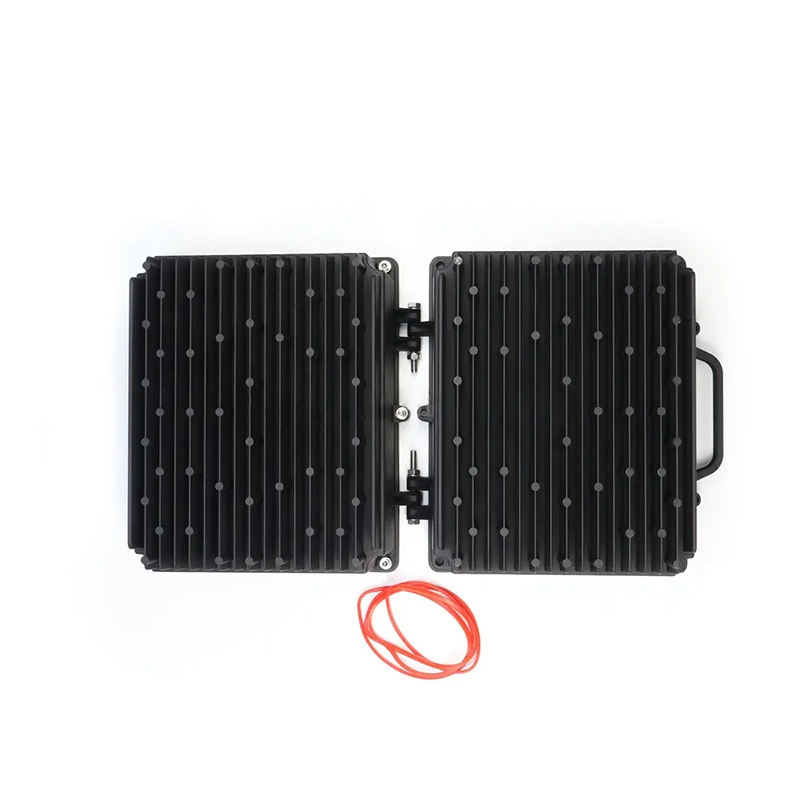 Outdoor Waterproof CATV Amplifier Aluminum Enclosure Box Ethernet 5G Power Control Junction box Telecom Base Station Housing A-030 400*320*182.5MM