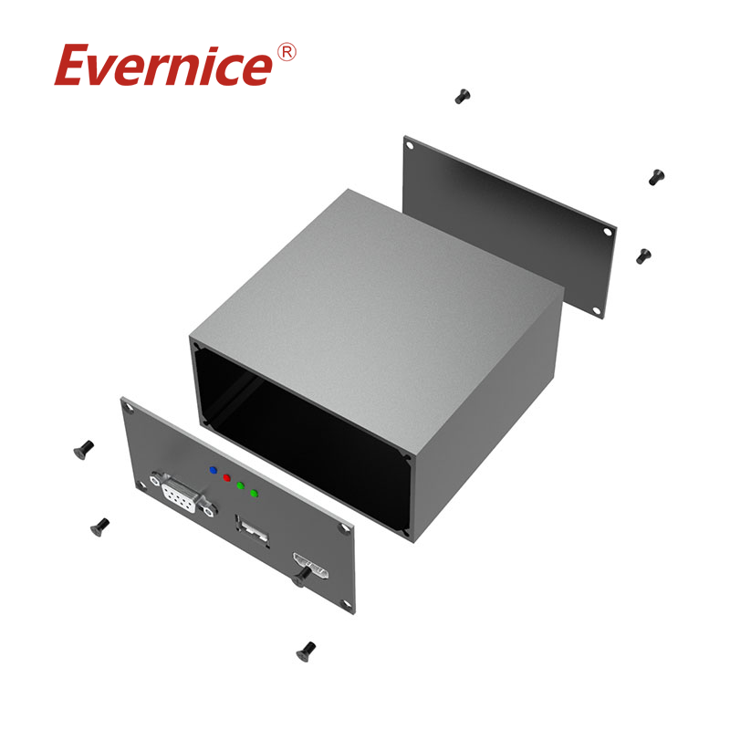 CNC machining aluminum enclosure sheet metal fabrication enclosure electronics box enclosure case 100*50mm-L
