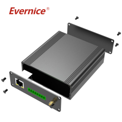 wall mounting aluminum enclosure metal box sheet metal fabrication aluminum case electronic power battery box housing 91*30mm-L