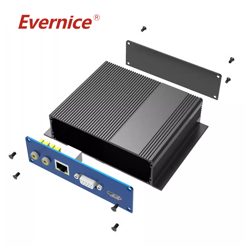 CNC machining anodizing Aluminum Enclosure Case Shell box electrical boxes enclosure 138*35mm-L