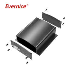 CNC metal stamping extruded aluminum enclosure Electronics enclosure battery box 100*35mm-L