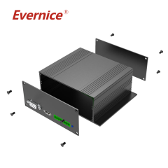 CNC Machining aluminum extrusion enclosure case shell enclosure electronic box enclosure case 133*46mm-L