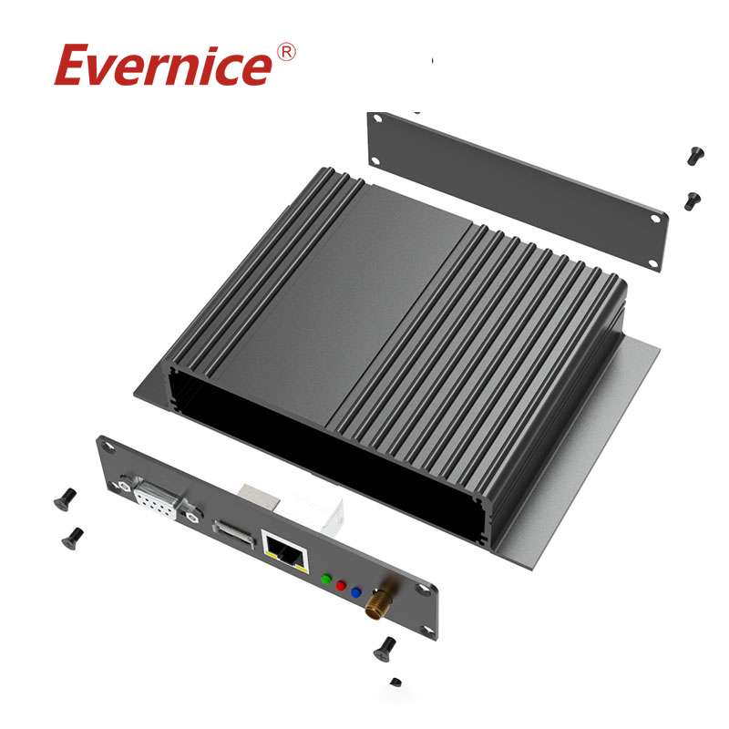 Aluminum Metal Box Aluminum Extrusion Housing electronics Junction Box Enclosure 147*29mm-L