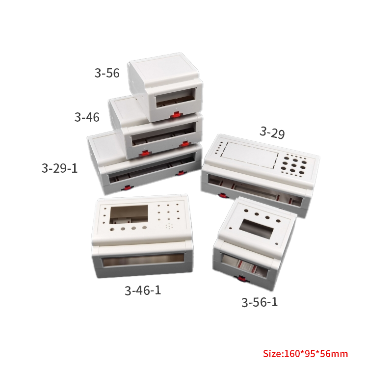 Quality products DIN Rail box ABS Plastic enclosure PLC industrial control box