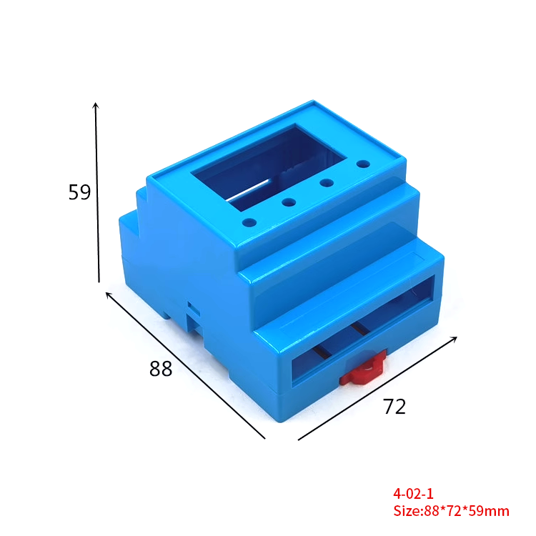 ABS Plastic Din rail box PLC enclosure terminal box