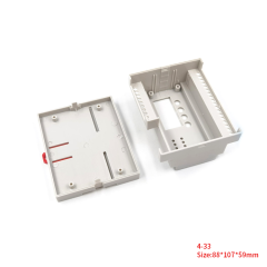 Din rail box PLC control box electronics case junction box