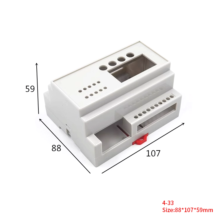 Din rail box PLC control box electronics case junction box