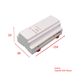 Din rail enclosure Plastic enclosure PLC control box