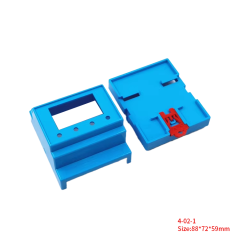 ABS Plastic Din rail box PLC enclosure terminal box