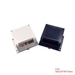 Manufacturer Din Rail Box Plastic enclosure electronics enclosure PCB Enclosure