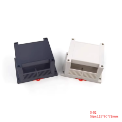 Manufacturer Din Rail Box Plastic enclosure electronics enclosure PCB Enclosure