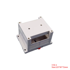 Manufacturer Din Rail Box Plastic enclosure electronics enclosure PCB Enclosure