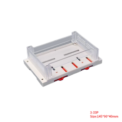 Factory directly sales DIN Rail enclosure ABS Plastic enclosure PLC industrial control box