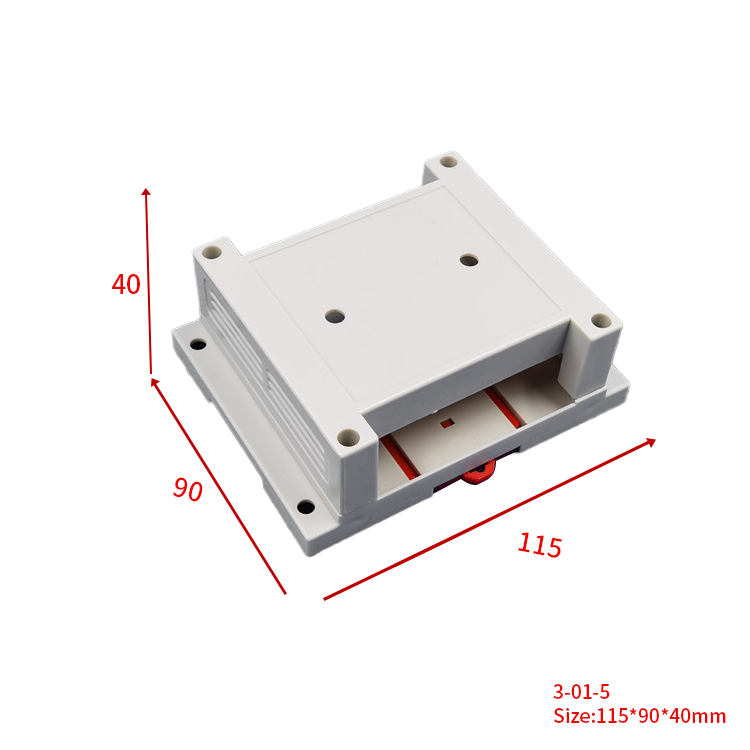 Din rail box PLC control box electronics case junction box