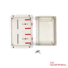 Manufacturer Din Rail Box Plastic enclosure electronics enclosure PCB Enclosure