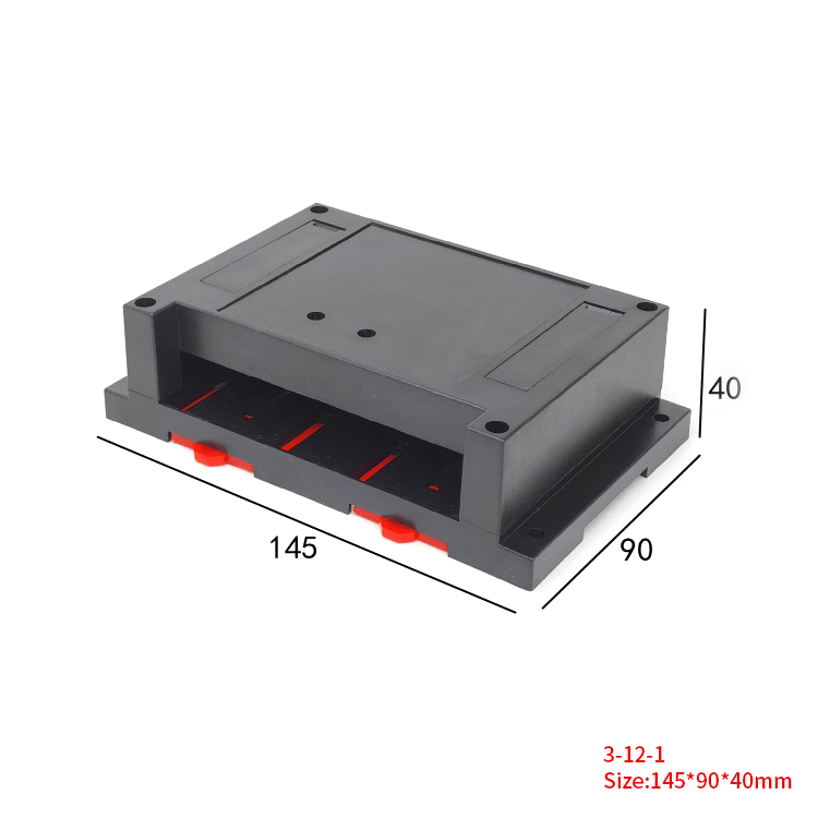 ABS Plastic Din rail box PLC enclosure terminal box