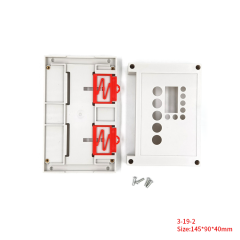 Manufacturer Din Rail Box Plastic enclosure electronics enclosure PCB Enclosure