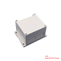 Manufacturer Din Rail Box Plastic enclosure electronics enclosure PCB Enclosure