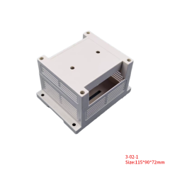 Din Rail Box ABS Plastic enclosure terminal enclosure circuit breaker box