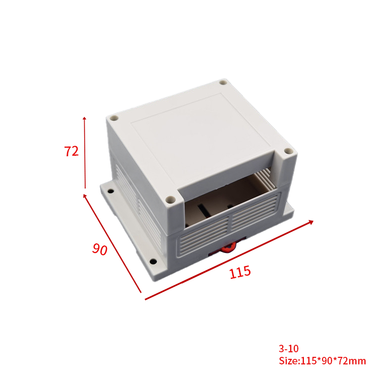 Din rail box PLC control box electronics case junction box