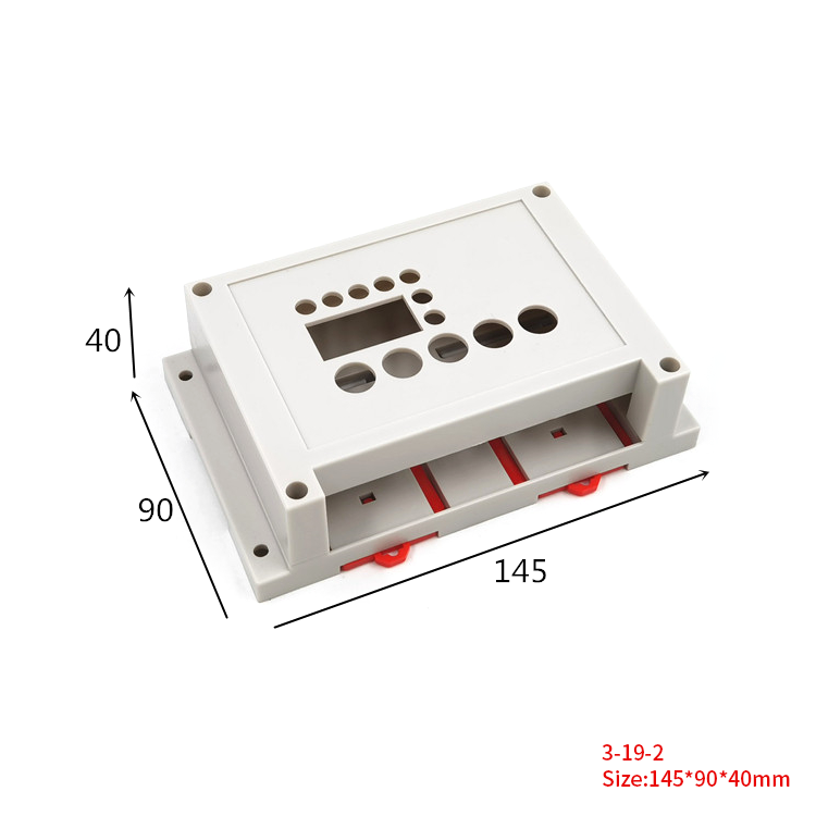 Quality products DIN Rail box ABS Plastic enclosure PLC industrial control box