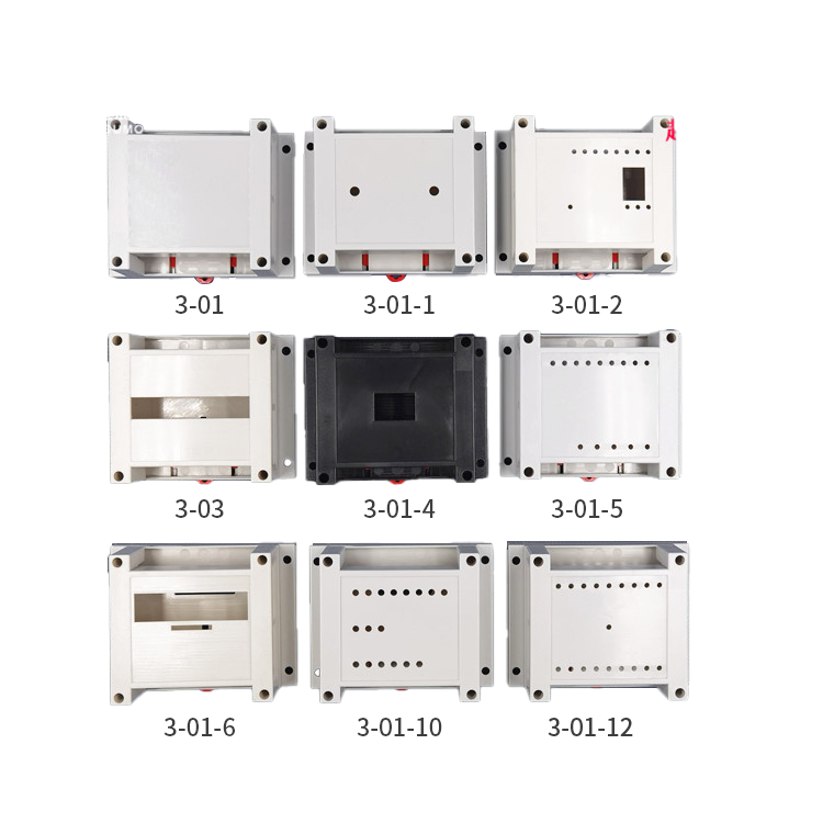 Manufacturer Din Rail Box Plastic enclosure electronics enclosure PCB Enclosure