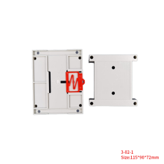 Manufacturer Din Rail Box Plastic enclosure electronics enclosure PCB Enclosure