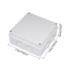 Waterproof ABS Plastic enclosure Junction Box electronics enclosure electrical enclosure 150*150*70mm