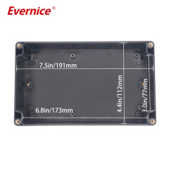 200*120*56mm Waterproof ABS Plastic Enclosure Electronics enclosure Junction box PCB enclosure