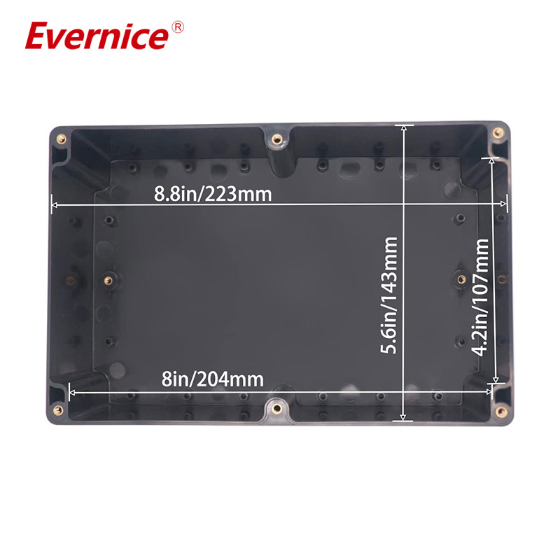 230*150*85mm Waterproof ABS plastic enclosures electronics enclosure PCB enclosure