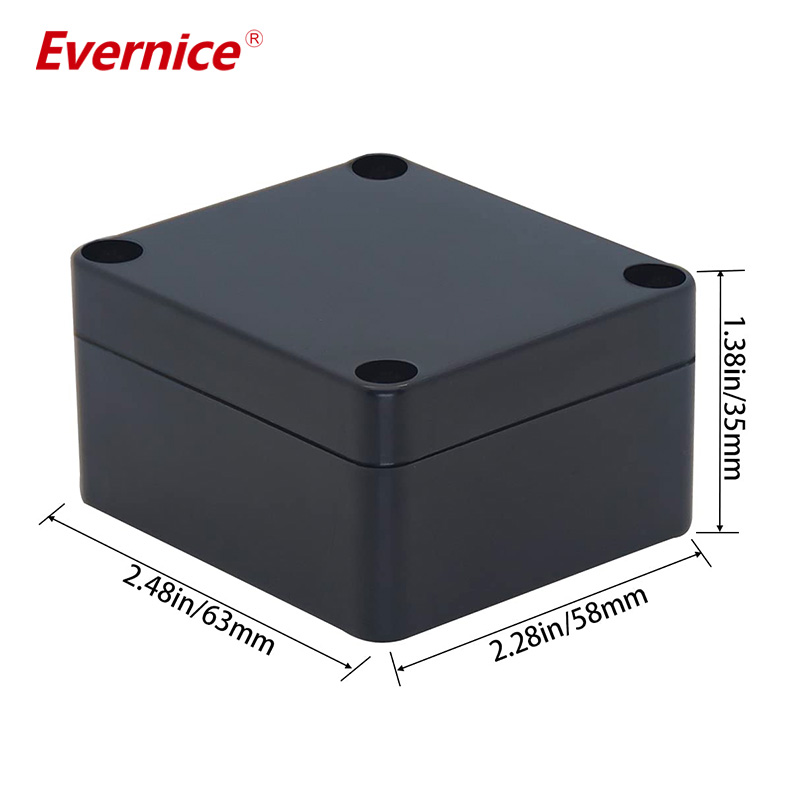 63*58*35mm Waterproof ABS plastic enclosures electronics enclosure PCB enclosure