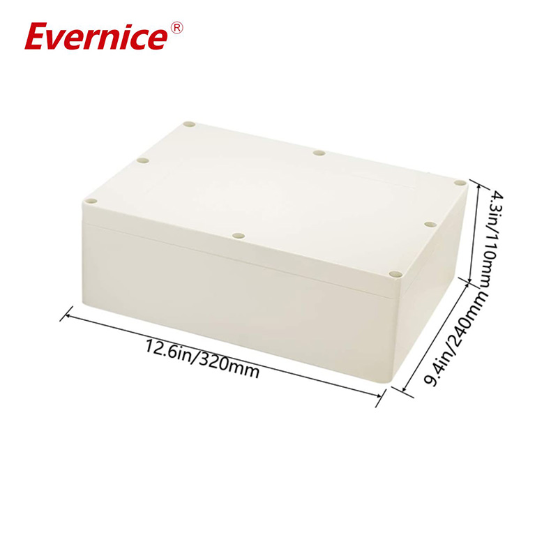 320*240*110mm Waterproof ABS Plastic enclosure Junction Box electronic enclosure electrical box