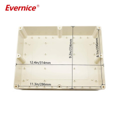 320*240*110mm Waterproof ABS Plastic enclosure Junction Box electronic enclosure electrical box