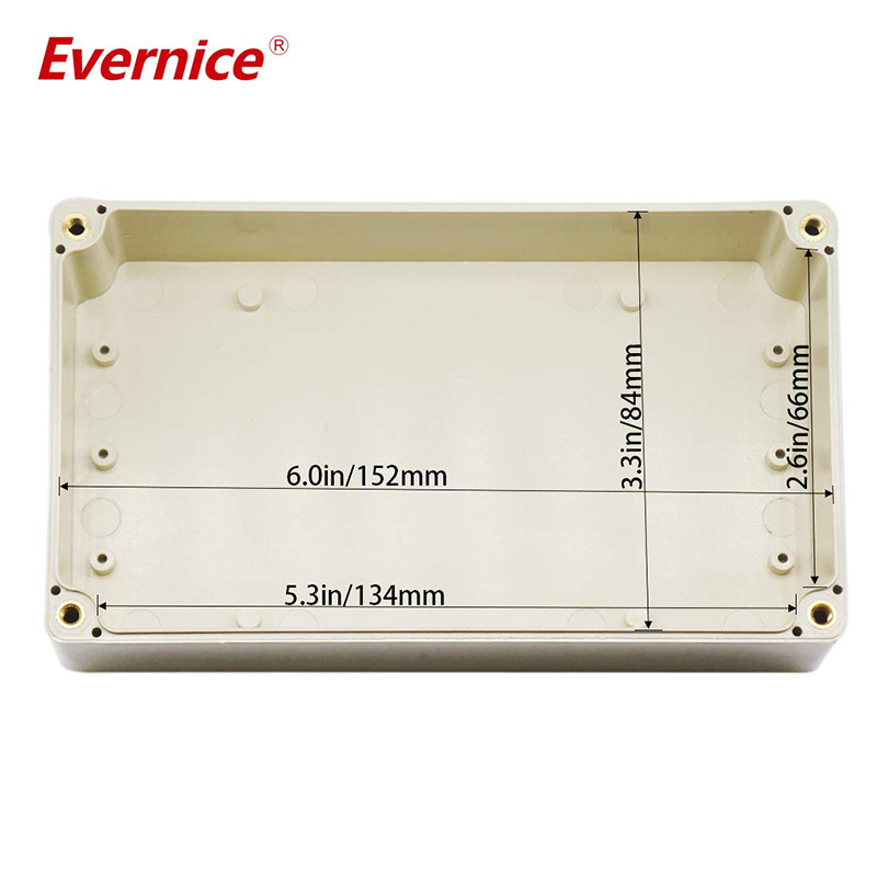 158*90*60mm Waterproof ABS Plastic enclosure Junction Box electronic enclosure project box